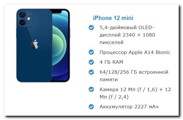 iPhone 12 mini 