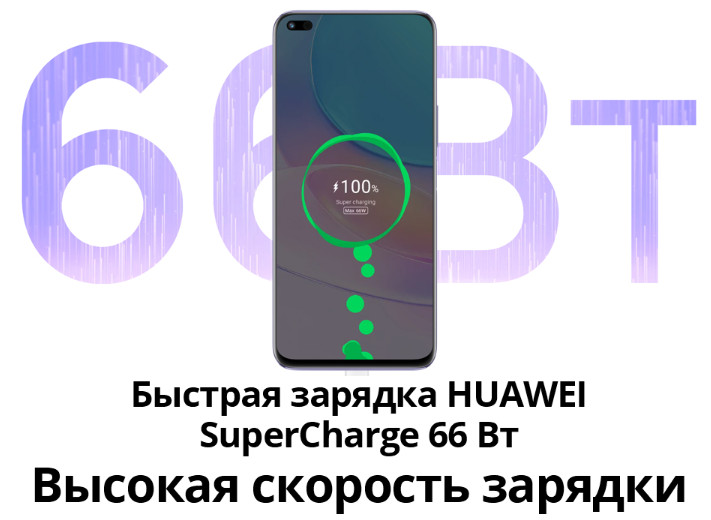 обзор HUAWEI nova 8i аккумулятор