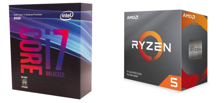Intel Core i7 или AMD Ryzen 5 