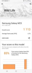 Аппаратная производительность Galaxy M23 5G