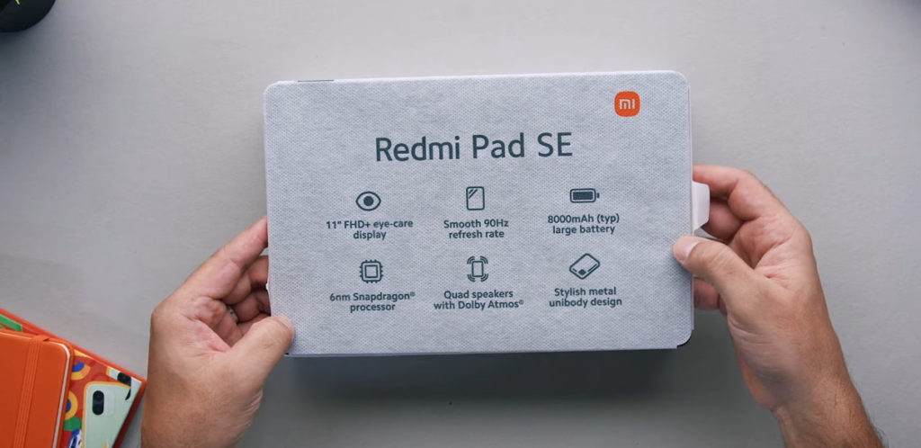 Распаковка Xiaomi Redmi Pad SE