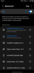 Использование HUAWEI FreeBuds Pro 3